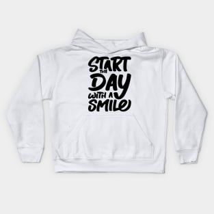 Happy Day Always Smile Kids Hoodie